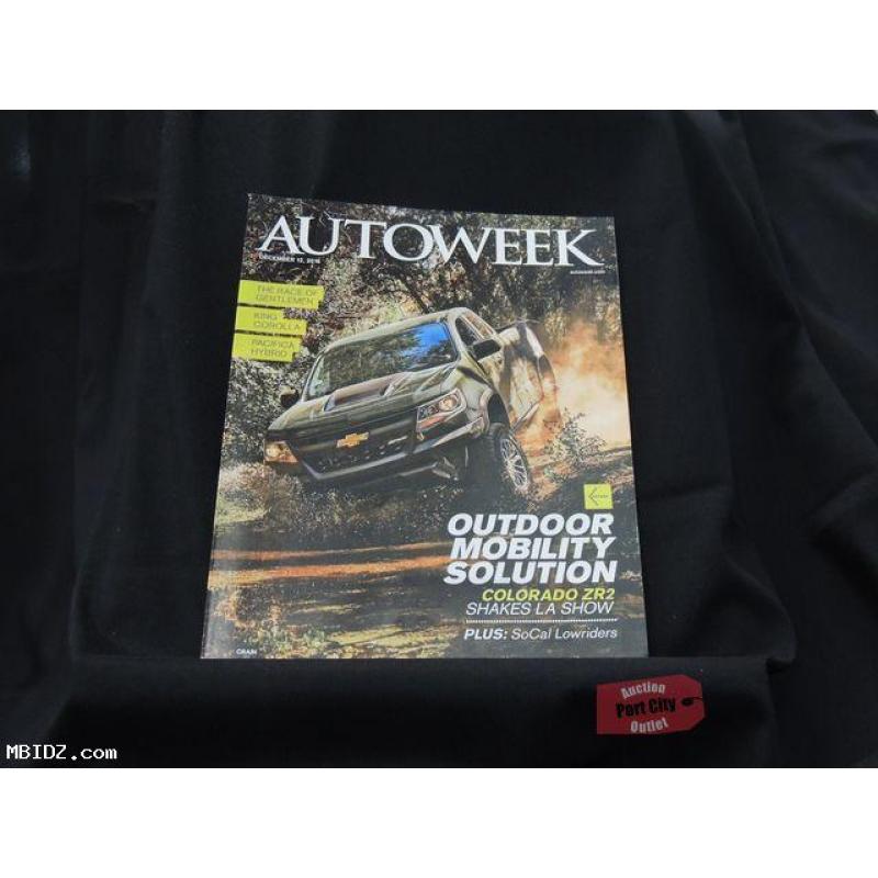 Autoweek Magazine - December 12, 2016