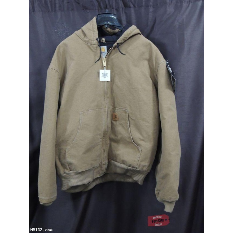 Carhartt Men's Sandstone Active Jacket J130 - Size XXL Regular - Frontier Brown - NEW