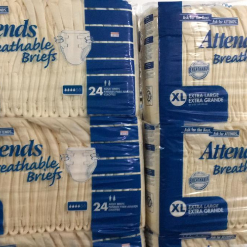 Attends Breathable Briefs 24-Pack XL BRB4096