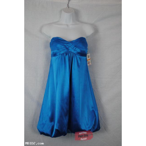 NEW Macy's Azure Short Strapless Dress Size 7/8