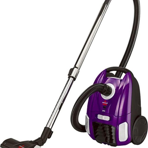 BISSELL Zing Lightweight, Bagged Canister Vacuum, Purple - 2154A