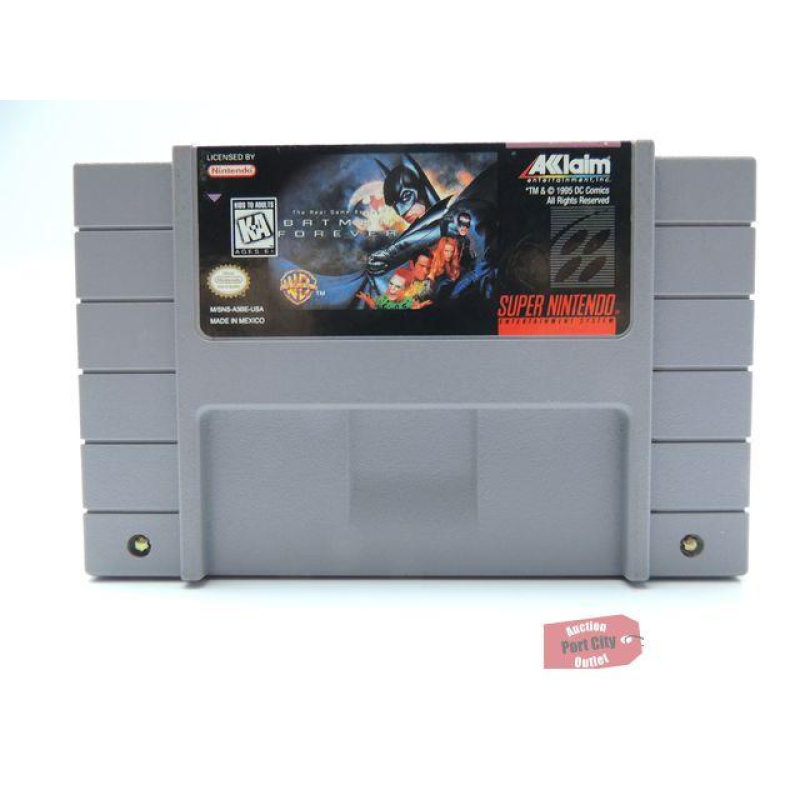 Batman Forever - (SNES Super Nintendo Game) USED