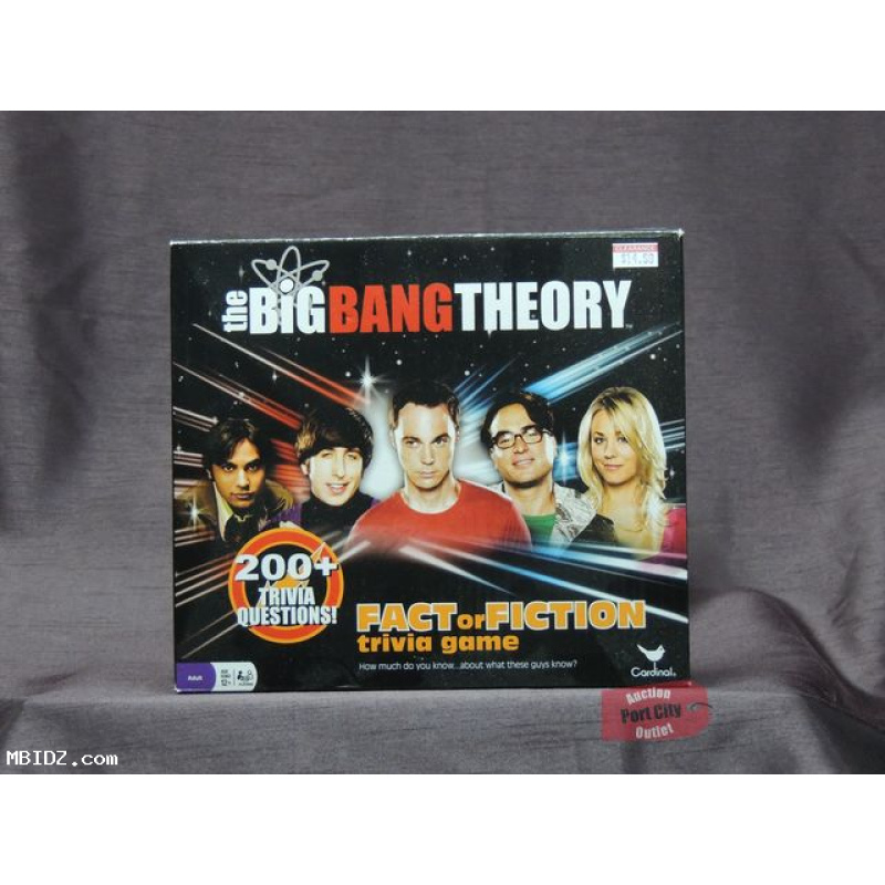 The Big Bang Theory: Fact or Fiction Trivia Game - New