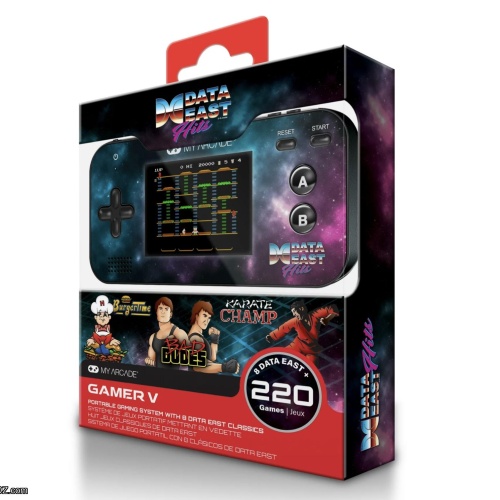 Gamer V Data East Hits Portable, dreamGEAR My Arcade, Retro Gaming