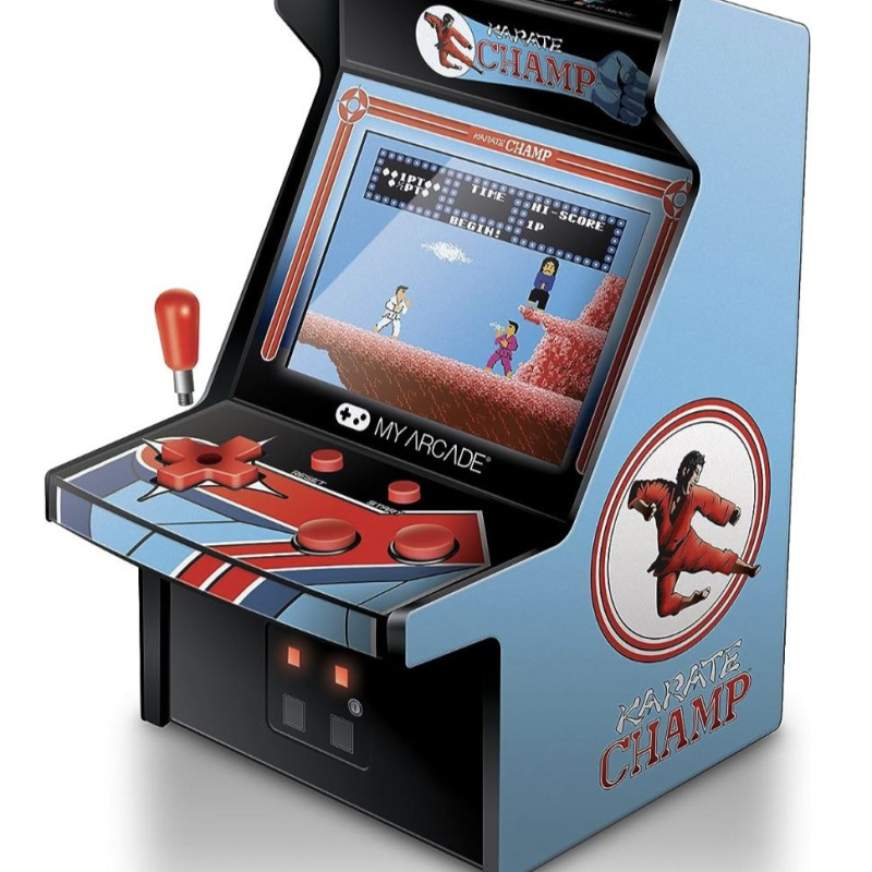 My Arcade Karate Champ Micro Player Mini Arcade Machine - NEW