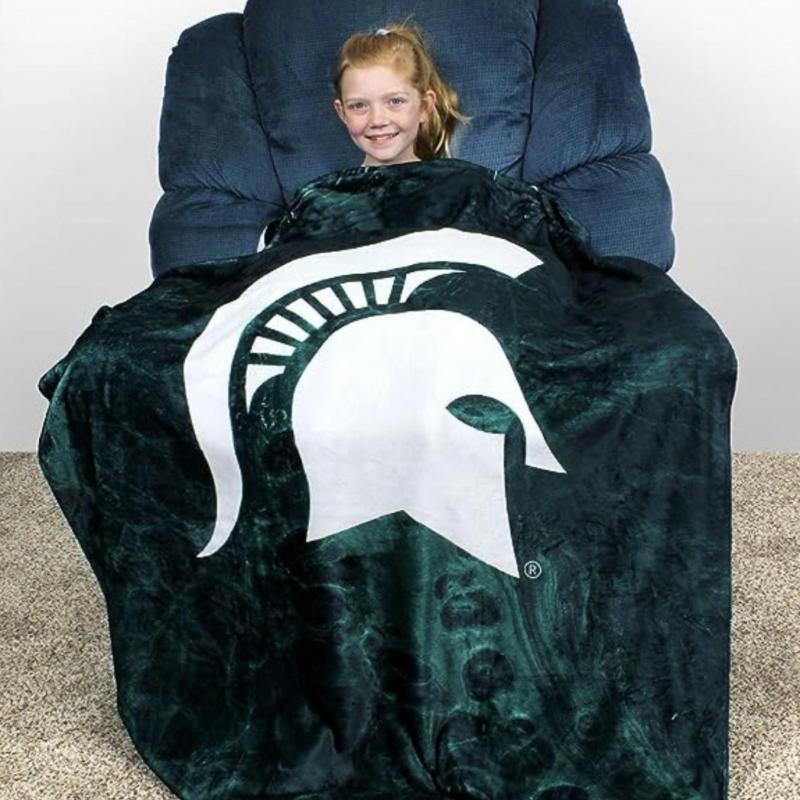 Michigan State Spartans Color Swept Soft Throw Blanket, 42" x 60"