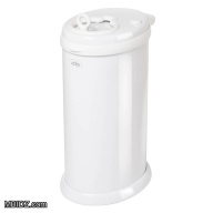 Ubbi Steel Diaper Pail - White