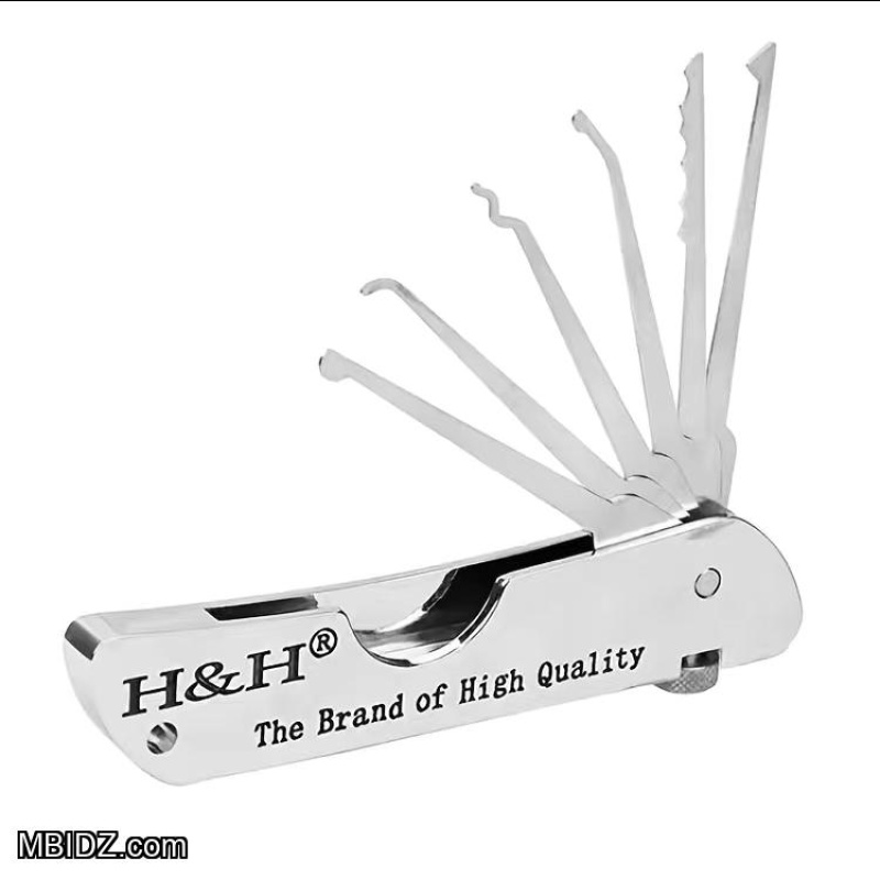 Folding Lock Picking Tool