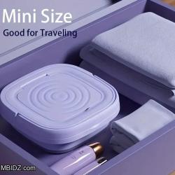 Portable Folding Mini Washing Machine 8L - Purple