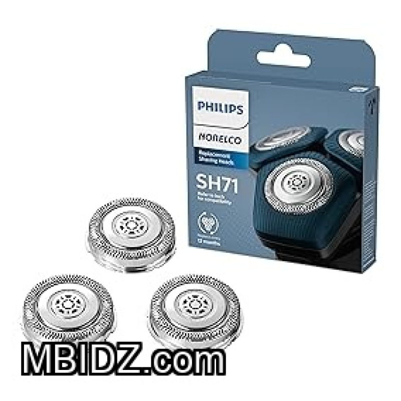 Genuine Philips Norelco Replacement Shaver Heads SH71/52