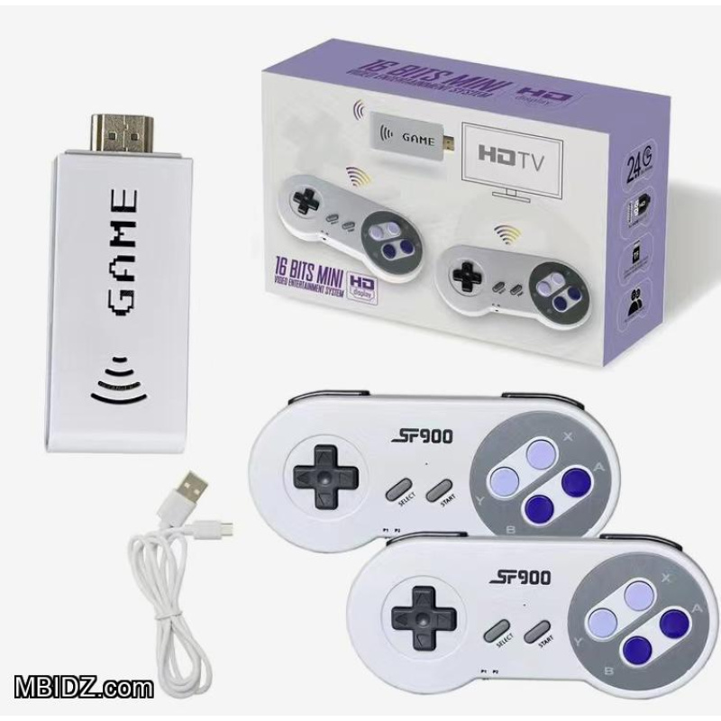 HDMI Retro Mini Video Console With Wireless Game Controller Built In 1700+ Games