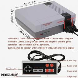 Retro Game Console With 2 Controllers, 256 mb Fully Loaded
