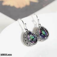Vintage Jewel Water Drop Earrings