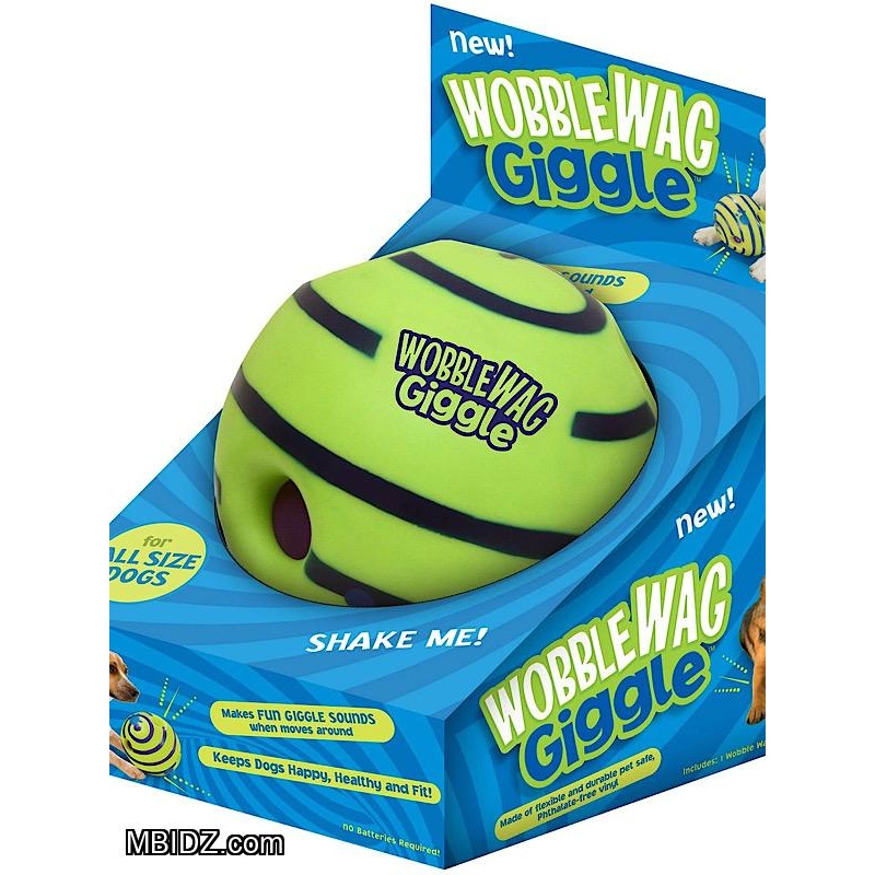 Wobble Wag Giggle Ball Dog Toy