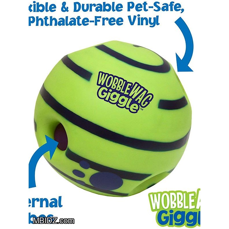 Wobble Wag Giggle Ball Dog Toy