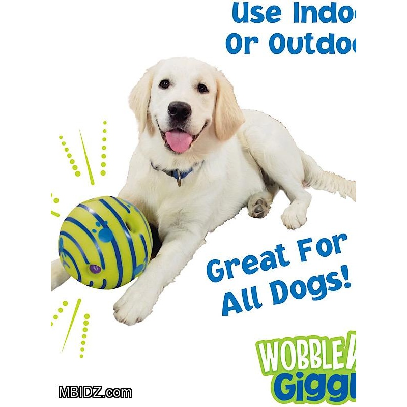 Wobble Wag Giggle Ball Dog Toy