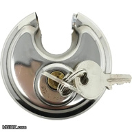Stainless Steel Disc Padlock
