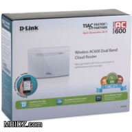 D-Link Dual-Band Wi-Fi AC600 Wireless Cloud Router DIR-808L