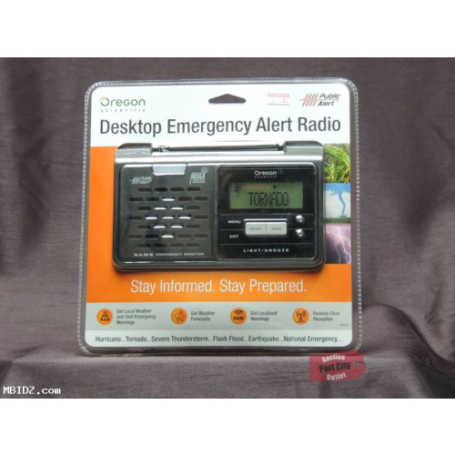 Oregon Scientific WR608 Emergency Alert NOAA Weather Radio with SAME