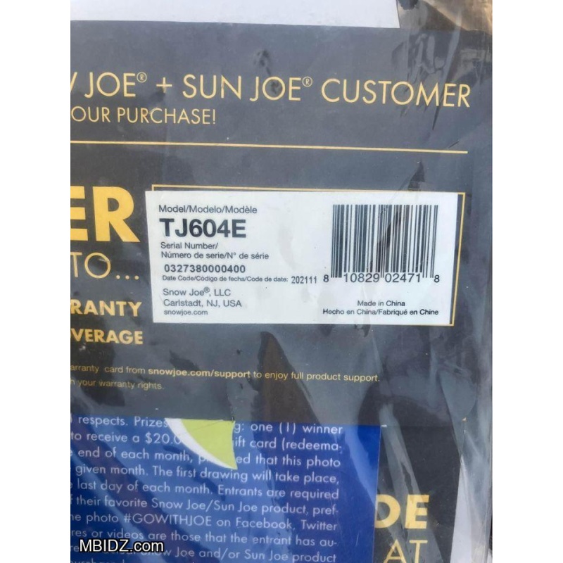Sun Joe TJ604E 16-Inch 13.5 AMP Electric Garden Tiller/Cultivator