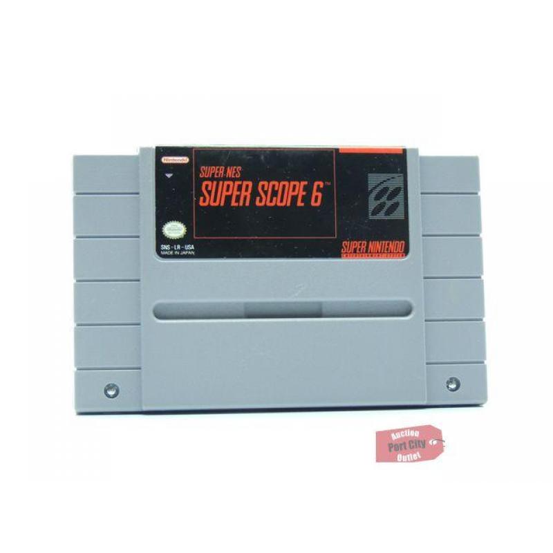 Super NES Super Scope 6 - (SNES Super Nintendo Game) USED