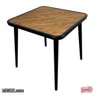 H&D Square Aluminum Frame Patio Outdoor Table
