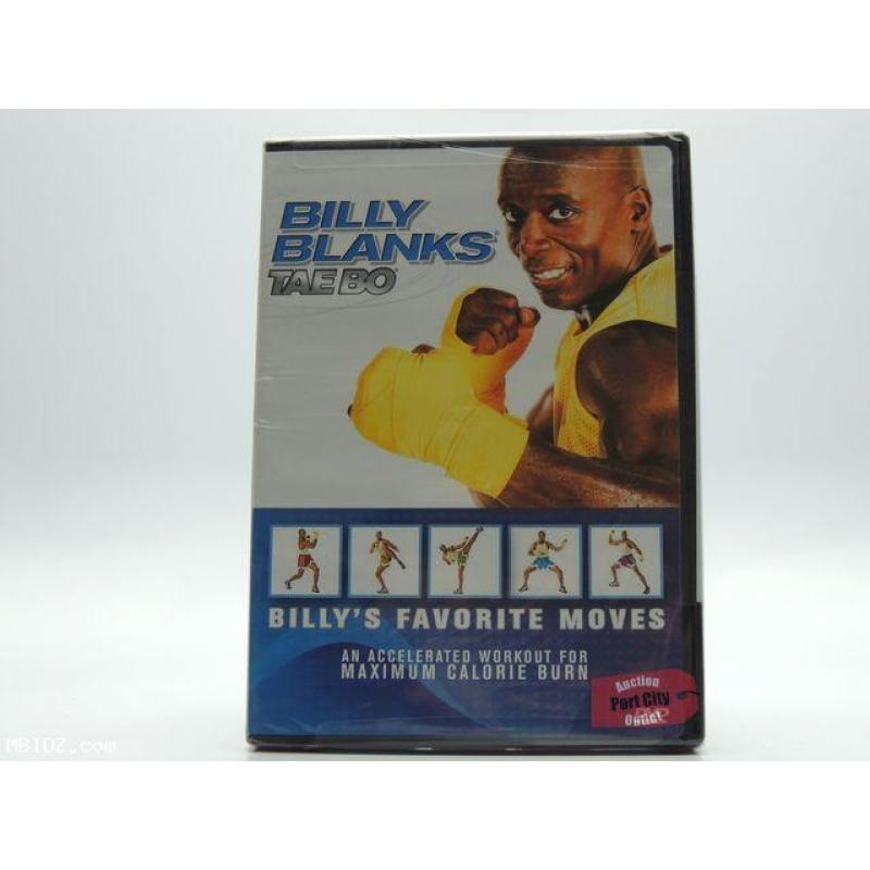 Billy Blanks Tae Bo - Billy&#039;s Favorite Moves DVD - NEW