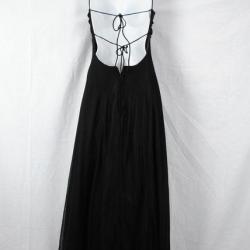 Black Full Length Dress With Glitter Embellishments Size 5/6