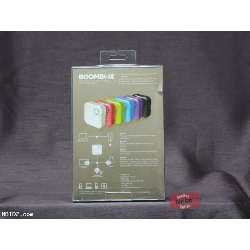 BOOMBOX Portable Speaker - White - New & Sealed