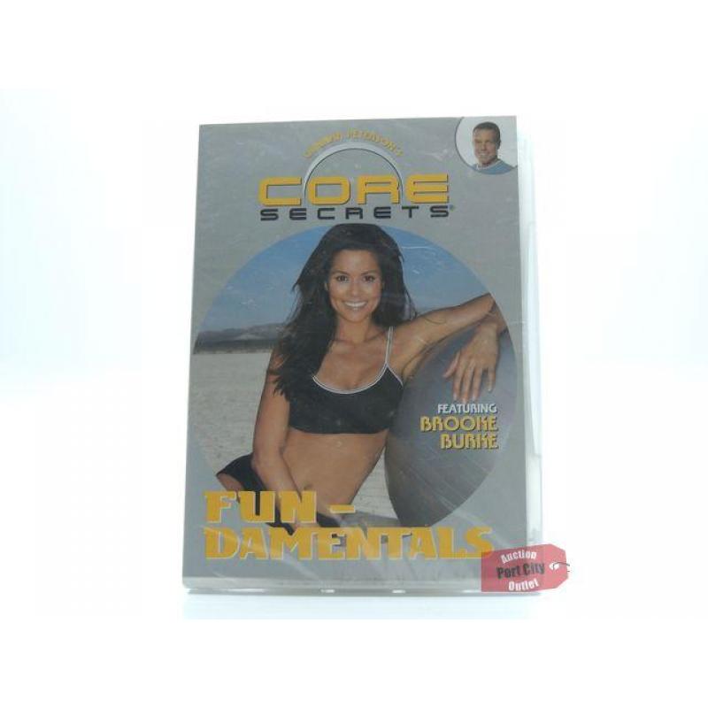 Gunnar Peterson&#039;s Core Secrets FUN-Damentals DVD - Featuring Brooke Burke - NEW