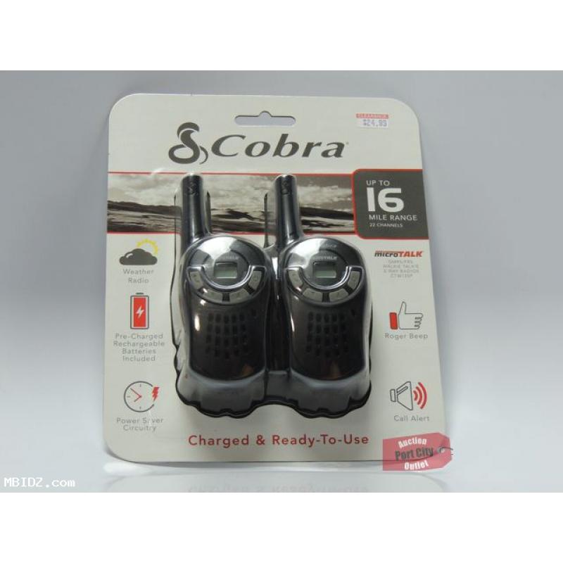 Cobra MicroTalk CTW135P 16-Mile Pre-Charged Two-Way Radios