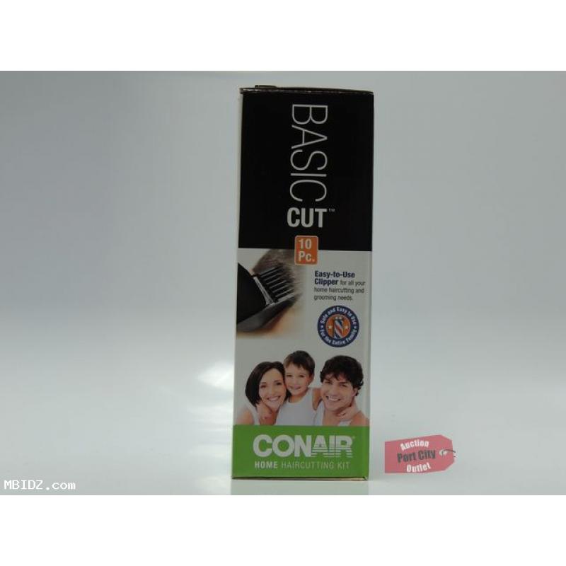Conair 10 Piece Basic Home Haircutting Kit HC90RFD