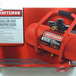 Craftsman 3 Gallon .33HP Oil-Free Air Compressor Plus Accessory Kit 16953 NEW