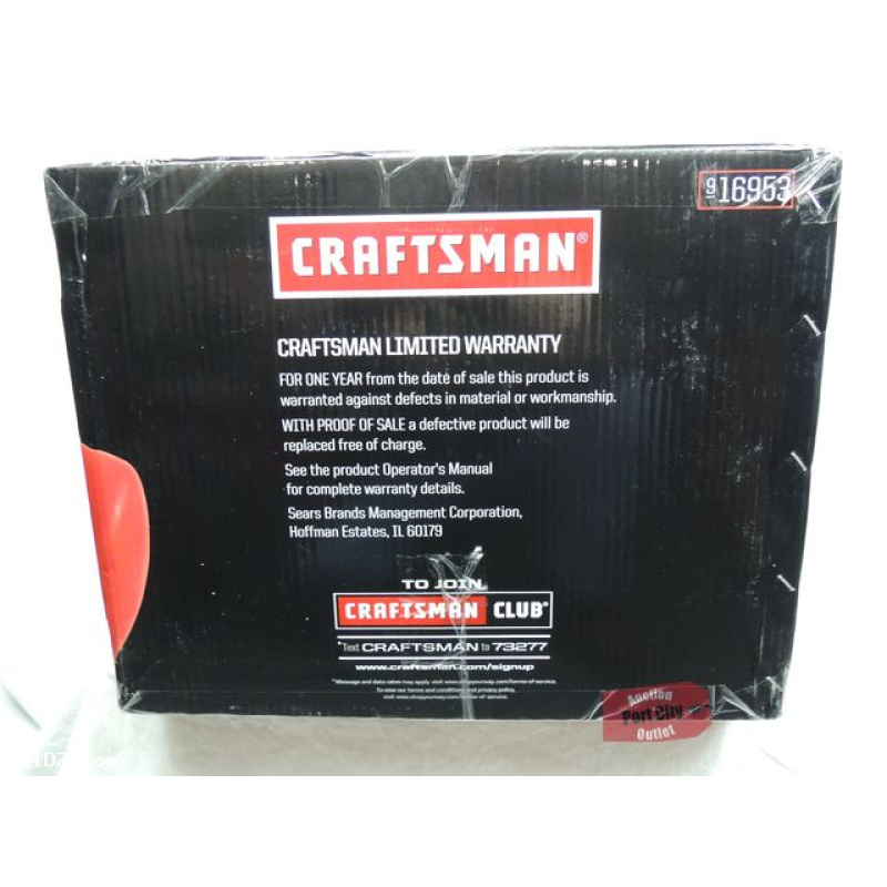 Craftsman 3 Gallon .33HP Oil-Free Air Compressor Plus Accessory Kit 16953 NEW
