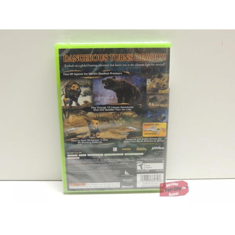 Cabela&#039;s Dangerous Hunts 2011 - Xbox 360 Game Only - New & Sealed