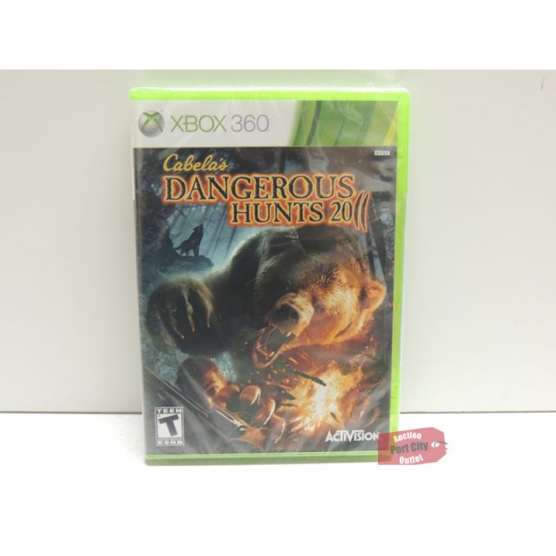 Cabela's Dangerous Hunts 2011 - Xbox 360 Game Only - New & Sealed