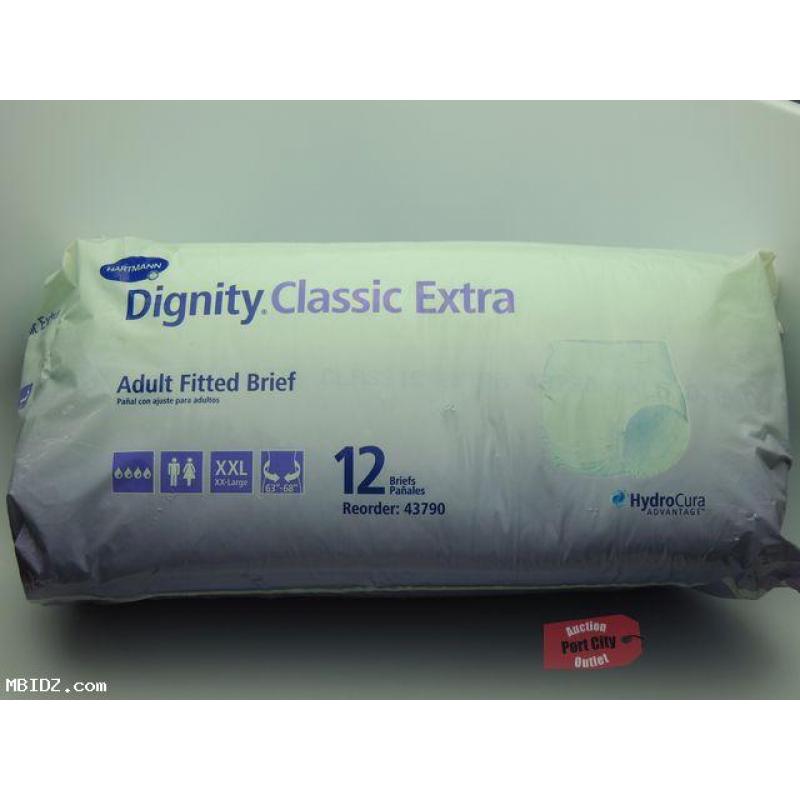 Dignity Classic Extra Adult Fitted Brief - Size XXL - NEW & SEALED