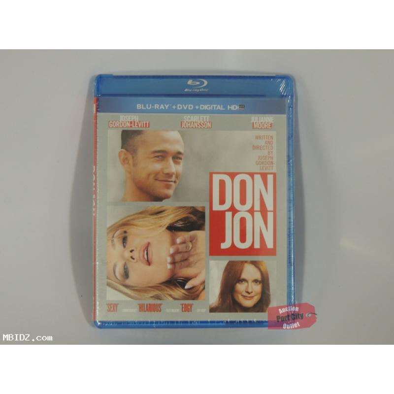 Don Jon Blu-Ray + DVD + Digital HD NEW