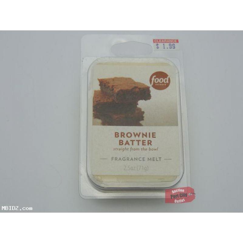 Food Network Brownie Batter Fragrance Wax Melt - NEW