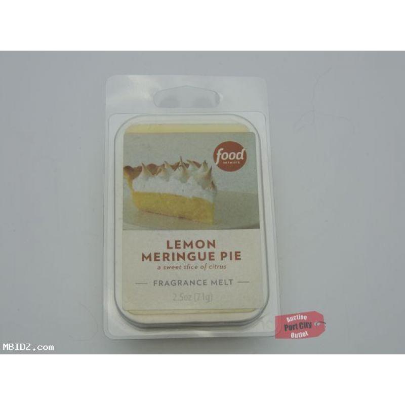Food Network Lemon Meringue Pie Fragrance Wax Melt - NEW