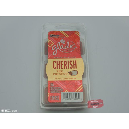 Glade Cherish Apple Cinnamon Fragrance Wax Melt - NEW