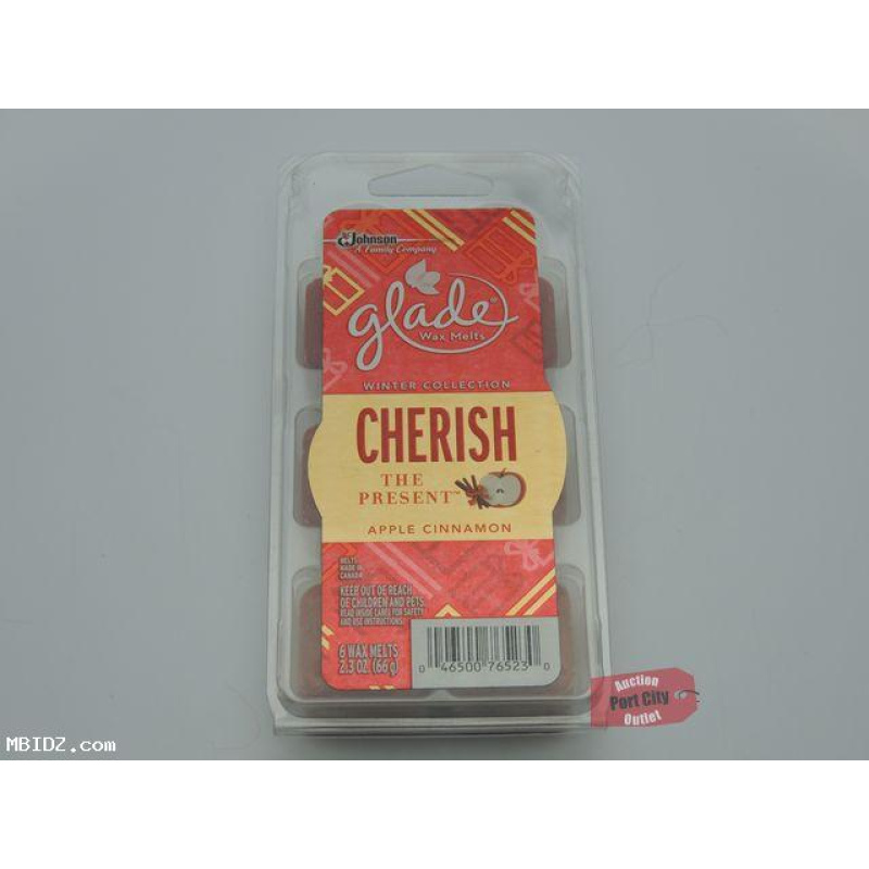 Glade Cherish Apple Cinnamon Fragrance Wax Melt - NEW