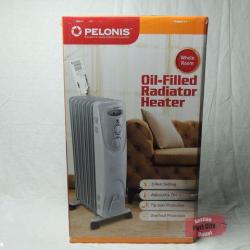 PELONIS HO-0201B 1,500 Watt Portable Oil-Filled Electric Radiator Heater