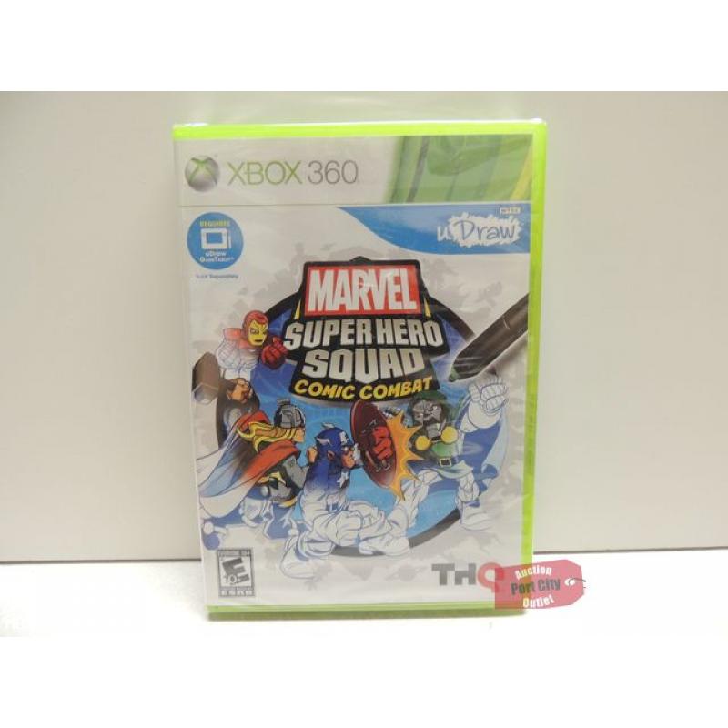 uDraw Marvel Super Hero Squad: Comic Combat - Xbox 360 Game - New & Sealed