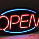 Fallon Neon Electric Sign - OPEN