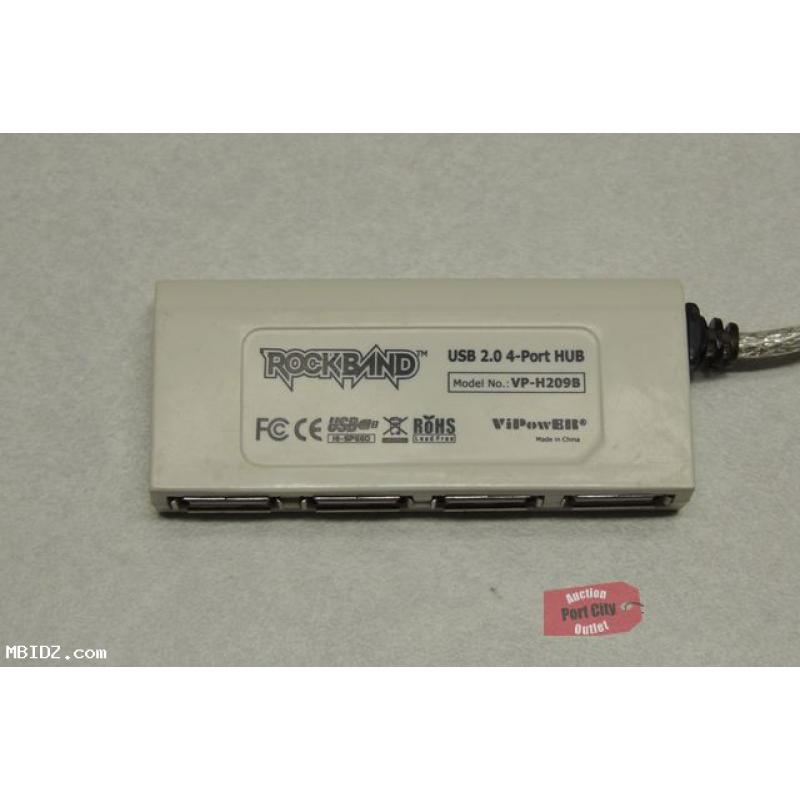 Official RockBand USB 2.0 4-Port Hub VP-H209B