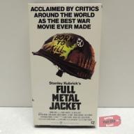 Stanley Kubrick&#039;s FULL METAL JACKET (VHS, 1987)