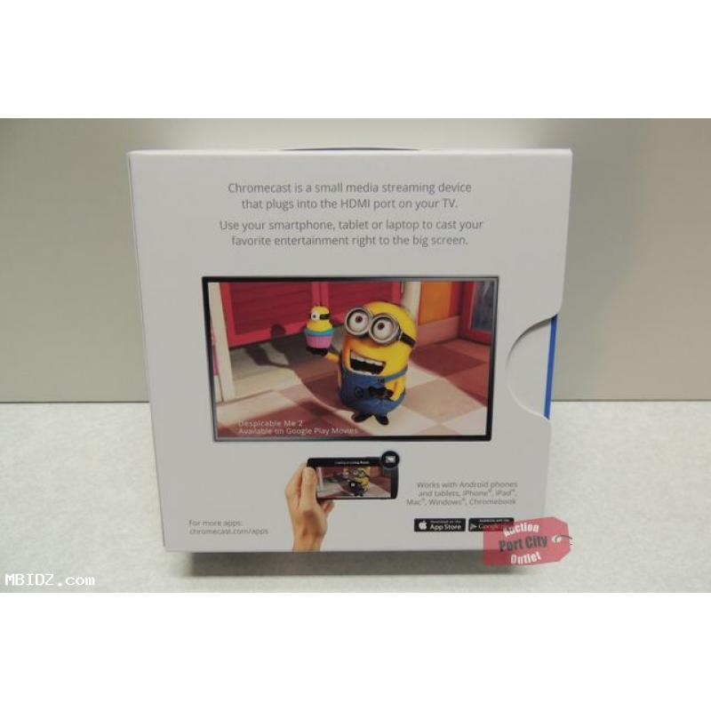 Google Chromecast HDMI Streaming Media Player GA3A00028A14