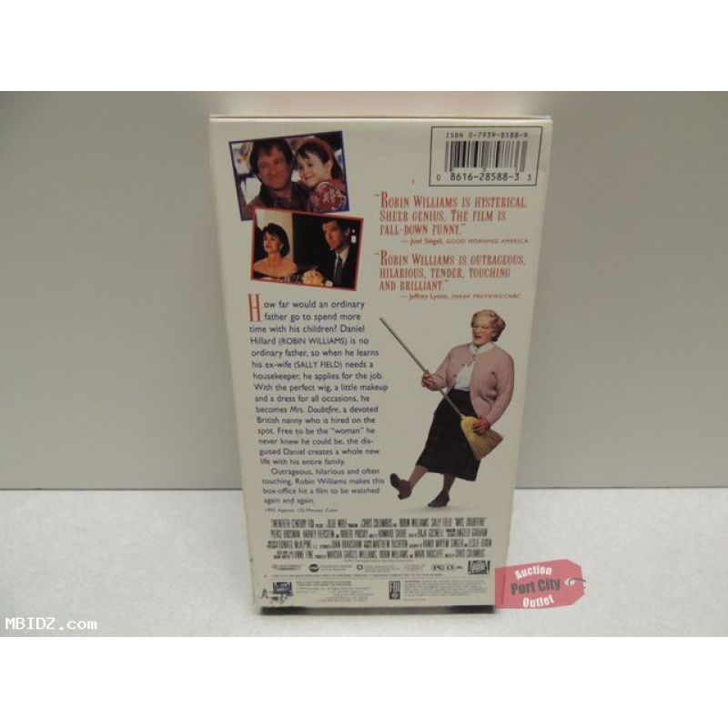 Mrs. Doubtfire (VHS, 1993)