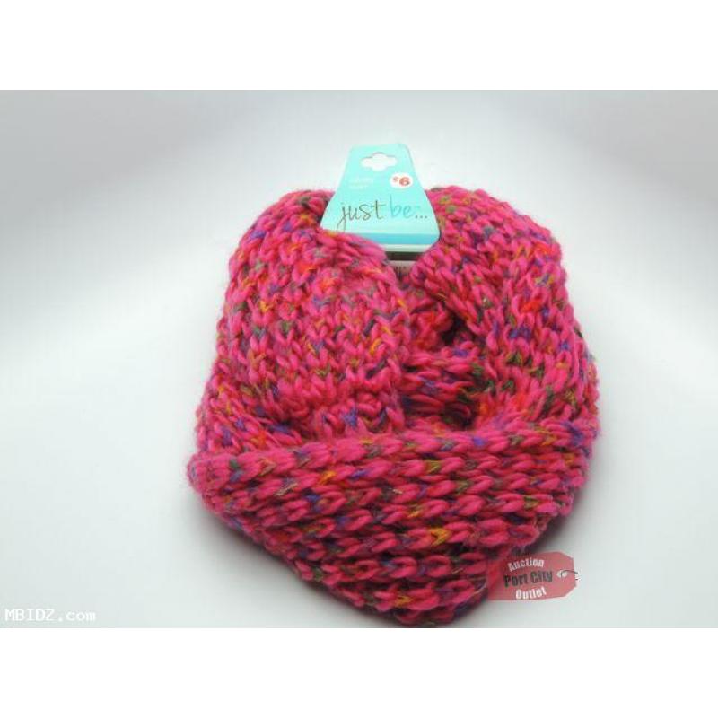 Pink Infinity Scarf - NEW